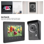 (EU Plug)100‑240V HD Outdoor Video Door Bell Doorbell Camera With LCD New