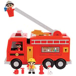 JP Ryan's World JPL79670 Flair Ryan's Playdate Fire Truck Mystery Box, Multicolour