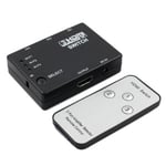 Hdmi Switch Selector Switcher Splitter Hub & Ir Remote 1080p For B