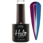 Halo Gel Nails LED/UV Halo Gel Polish Collection - Mauve Blue 8ml (N2870)