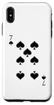 iPhone XS Max Seven (7) of Spades Poker Card Playing Card Case