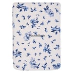 Pocketbook Coque de Protection en matériau résistant avec Fonction Sleep Cover pour Verse et Verse Pro, Fleurs