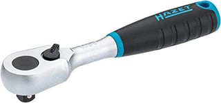 Hazet HiPer 863HP Fine Tooth Reversible Ratchet 6.3 mm (1/4 Inch) Square Drive, Small Actuation Angle (4°), Extremely Powerful, Allows Use in Tight Constructions