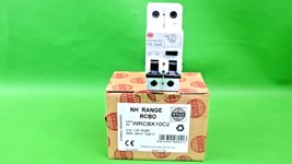 Wylex  NH Range rcbo Wrcbx10c2 C10 30MA Type A (Y28)