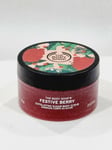 Body Shop Festive Berry Body Scrub 250ml Brand New