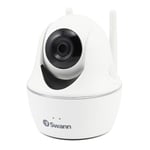 Swann SWWHD-PTCAM-US Wireless Pan & Tilt HD CCTV Security Camera, 1080p Full HD with Audio & Remote Control via App, White