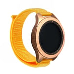Samsung Galaxy Watch Active 20mm velcro nylon watch band - Yellow