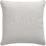 Gant Home Logo Putetrekk 50x50 cm, Grå Bomull