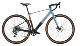Gravel bike electrique  mondraker dusty rr sram rival axs 12v  350 wh 700 mm bleu noir  2023