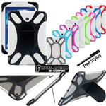 For Various 8" 10" Samsung Galaxy Tab - Shockproof Silicone Stand Cover Case
