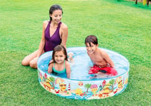 4 ' x 10'' INTEX Kids Children Garden Snapset Paddling Rigid Swimming Pool Party