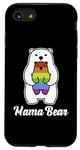iPhone SE (2020) / 7 / 8 Mama Bear Rainbow Pride Gay Flag LGBT Mom Ally Women Gift Case
