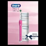Oral-B Pro Series 1 680 Pink 3DWhite Electric Toothbrush + Travel Case