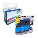 Refresh Cartridges Cyan LC225XLC Ink Compatible With Brother Printers