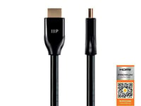 Monoprice Moonrise Certified Premium HDMI Cable - Black - 30 Feet 4K60Hz, HDR, 18Gbps, 24AWG, YUV 4:4:4 (132991)