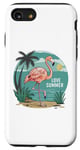 iPhone SE (2020) / 7 / 8 Love Summer, flamingo, sun, sea, water, is written one leg Case