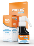 Zonnic 1 mg/spray munnspray, Peppermynte, 200 stk.