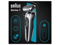 Braun Shaver Braun Shaver 71-S1000s Operating time (max) 50 min, Wet & Dry, Silver/Black
