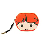 Harry Potter Ron Chibi-Pill Coin Purse, Red, 12 x 8.5 cm
