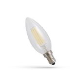 Spectrum 5.5W LED kronljus - C35, filament, dimbar, E14 - Dimbar : Dimbar, Kulör : Varm