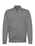 Luxury Jersey Baseball Jacket Tops Sweat-shirts & Hoodies Sweat-shirts Grey Polo Ralph Lauren