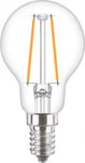 Philips LED-lampa corepro LEDlusterd2-25W P45 E14 827 CLG / EEK: E