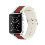 Nylon klockrem för Apple Watch 4 44mm, Serie 3/2/1 42mm