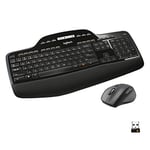 Logitech MK710 Wireless Keyboard and Mouse Combo, QWERTZ German Layout - Black