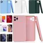 Välj TPU skal Iphone 12/11/XS/X/XR/8/7/6 +/Pro/Max/Mini fodral - Rosa Iphone XR