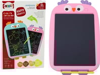 LeanToys ritbräda grafisk tablett fågel stylus rosa