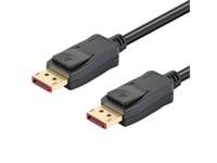 Kabel Techly Techly Kabel Displayport 1.4 8K 60Hz 5M Czarny Dp-Dp M/M