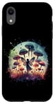 iPhone XR Double Exposure Forest Garden Fairy Mushroom Surreal Lovers Case