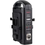 Swit S-3822S 2ch Fast Charger V-lock -laturi