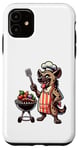 iPhone 11 Cartoon Hyena Grill BBQ Chef Case