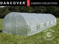 Tunnelväxthus 4x8x2m, 32m², Transparent
