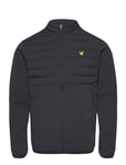 Lyle & Scott Sport Hybrid Double Baffle Jacket Svart