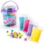 Canal Toys- So Baril Géant Fidget Bucket-1 kg de Slime 4 Couleurs avec Jouets Déstressants-Loisirs Créatifs pour Enfant, CCC 017