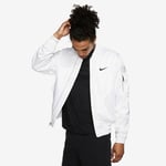 NikeCourt Slam Tennis Jacket Sz M White Multi New AT4373 100