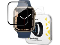 Wozinsky Wozinsky Watch Glass Hybrydowe Szkło Do Apple Watch 7/8/9 45 Mm Czarny