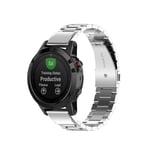 Metallarmband Garmin Fenix 5/5 Plus/6/6 Pro Silver