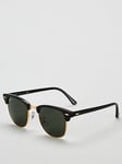 Ray-Ban Clubmaster 0Rb3016 Sunglasses - Black
