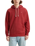 Levi's Men's Hoodie Sweatshirt Brick Red (Red) XS -