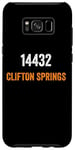 Coque pour Galaxy S8+ Code postal 14432 Clifton Springs, déménagement vers 14432 Clifton Spri