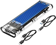ORICO M2 NVMe SSD Enclosure Caddy USB 3.1 Gen 2 M.2 PCIe Adapter for M B+M Key