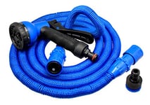 Xpansy Hose Pro C2607B Tuyau Extensible à Pression d'Eau, Bleu, 7,5 Mètres