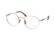 Ray-Ban Jack Titanium RX 8265V 1224, including lenses, ROUND Glasses, UNISEX