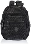 Kipling SEOUL S, Small Backpack with Laptop Protection 13 Inch, 35 cm, 14 L, 0.50 kg, Signature Emb