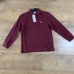 lacoste long sleeve polo shirt Size RRP £65 Juniors Age 12 - 152 Cm 60”