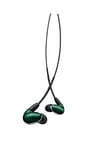Shure Wired Sound Isolating Earphones Gen 2, Secure in-Ear Earbuds, High-End Professional Sound, Hi-Def Four Drivers, Upgraded Sound Filters, Durable Quality, Customizable Frequency - Jade, One Size