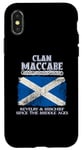 iPhone X/XS Clan MacCabe Scottish MacCabe surname Case